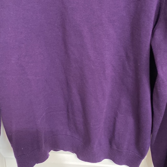 Vintage Northern Reflections Purple Cotton Sweater - Picture 7 of 10